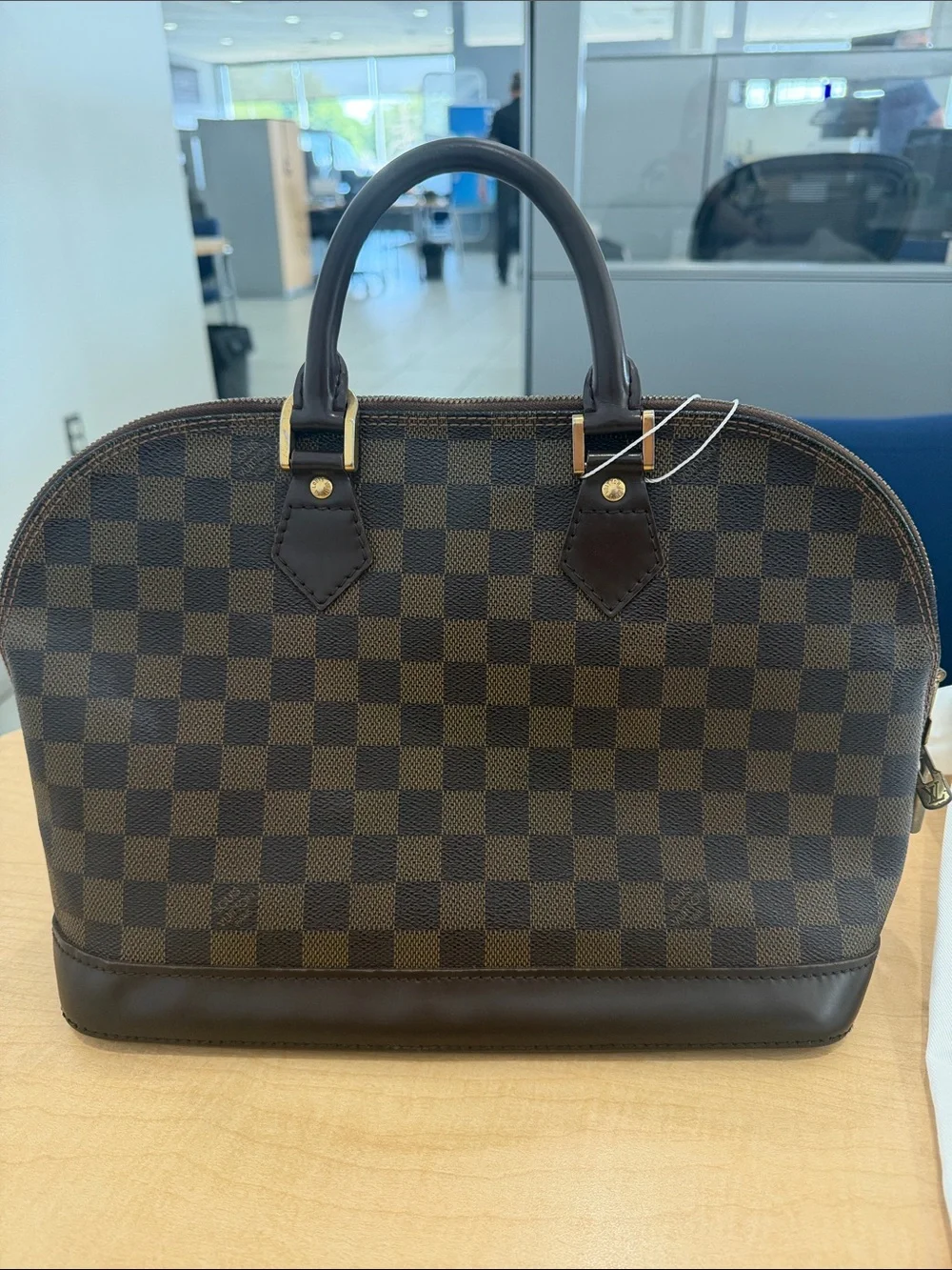 Loius Viottpn Damier Ebene Alma Handbag - Vintage PM